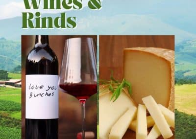 Wines & Rinds – A wine and cheese tasting